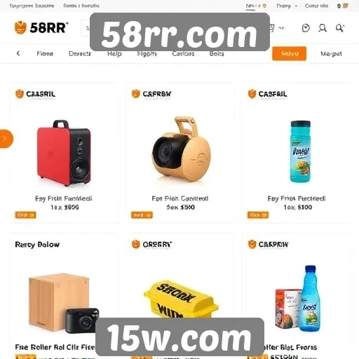 Ofertas e promoções atraentes no 58rr.com